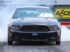 Cobra Jet burnout at the track