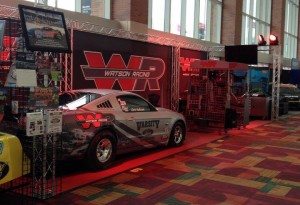 Watson Racing set up at 2013 Performance Racing Industry Trade Show